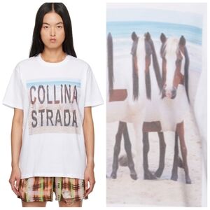 Collina Strada Horse beach graphic tee Medium